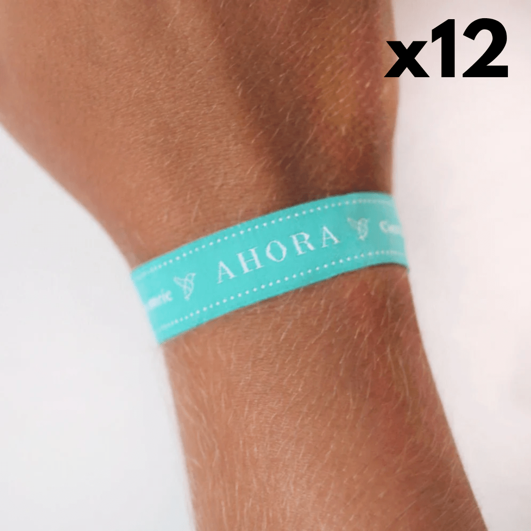 12 Pulseras de tela Ahorísticas - LOS AHORAS