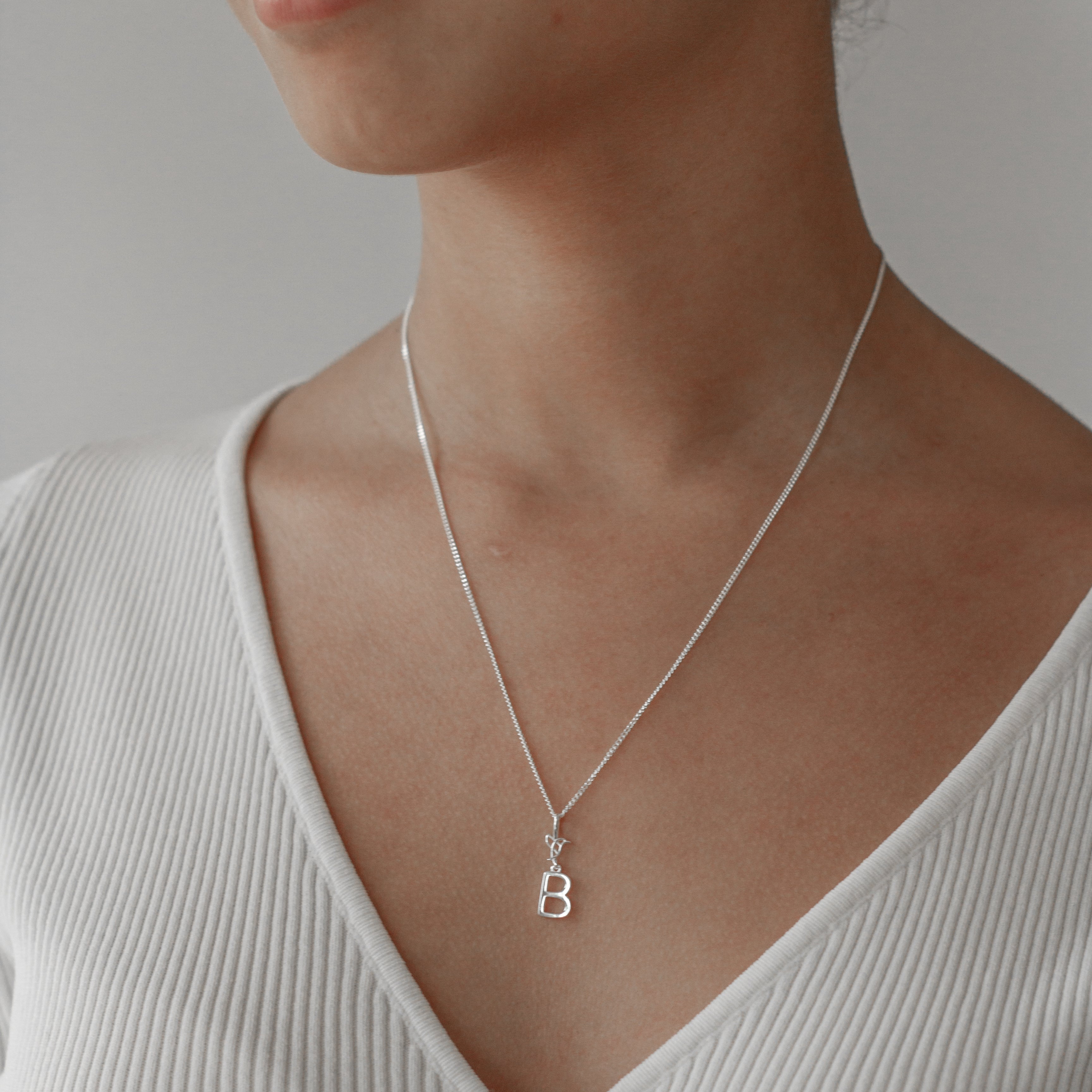 Colgante de mamá Iniciales del Ahora