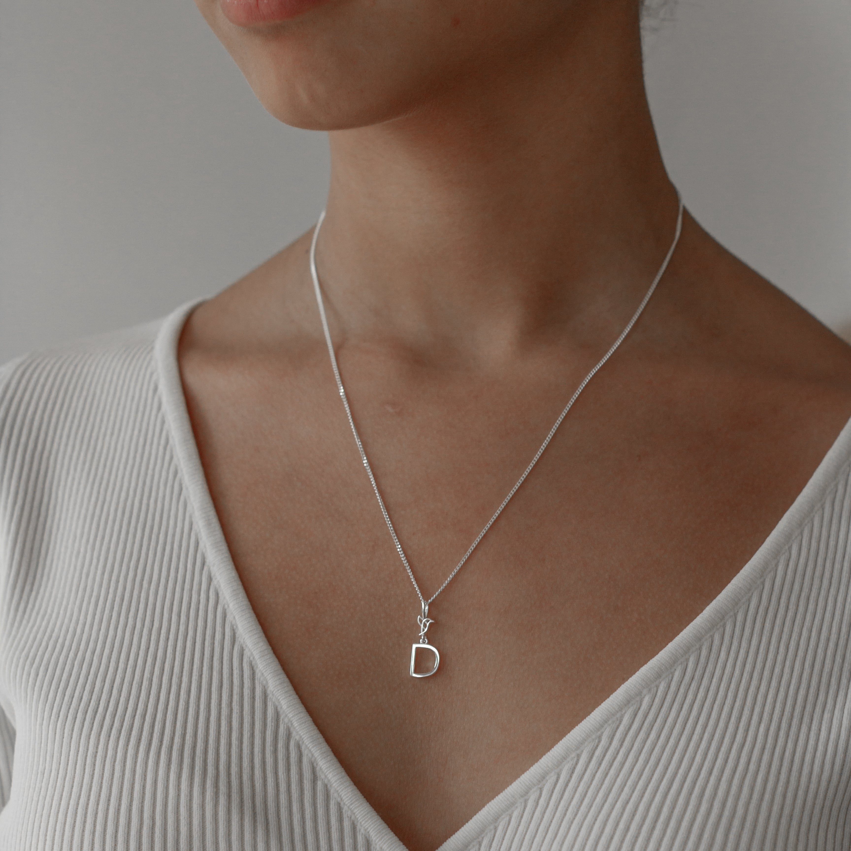 Colgante de mamá Iniciales del Ahora