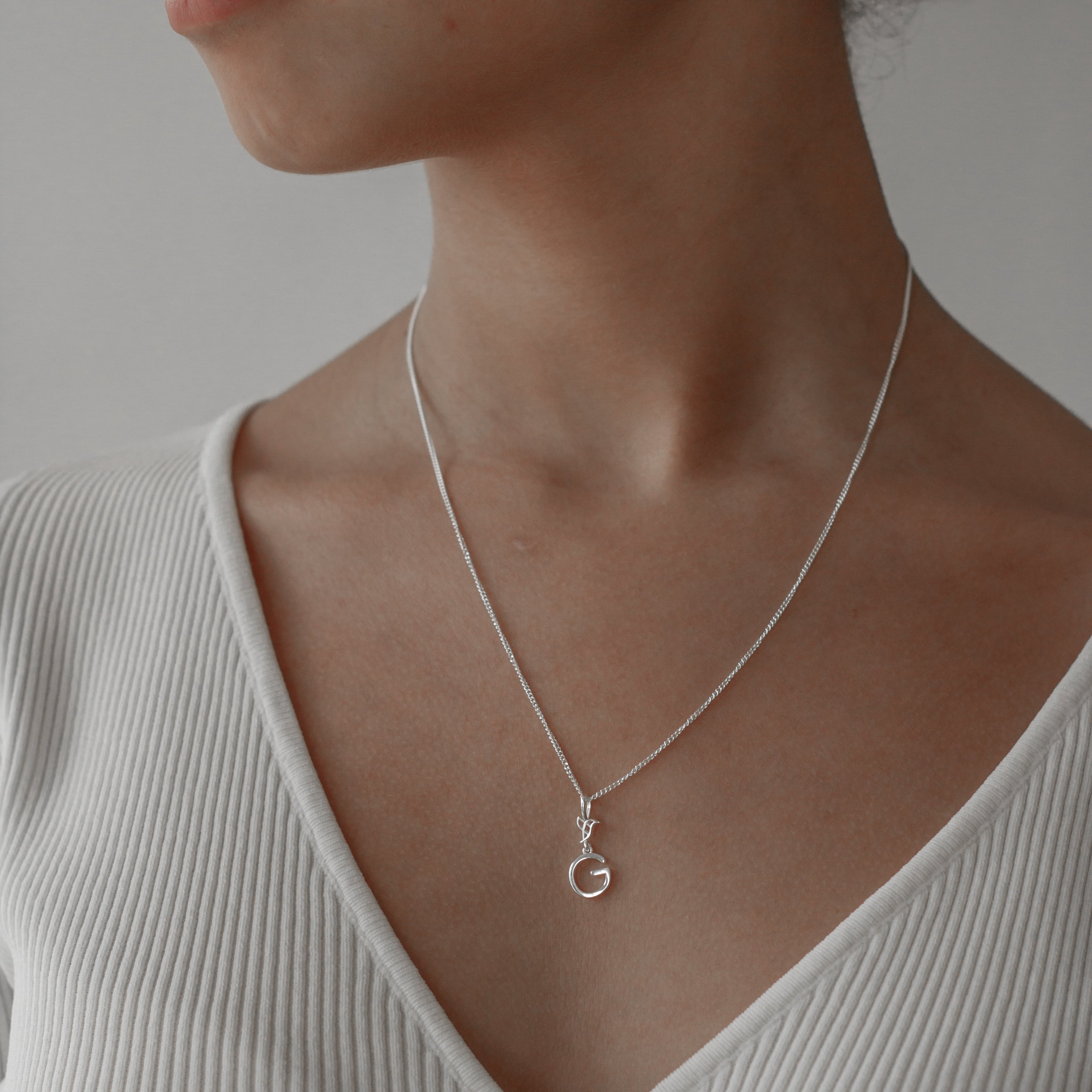 Colgante de mamá Iniciales del Ahora