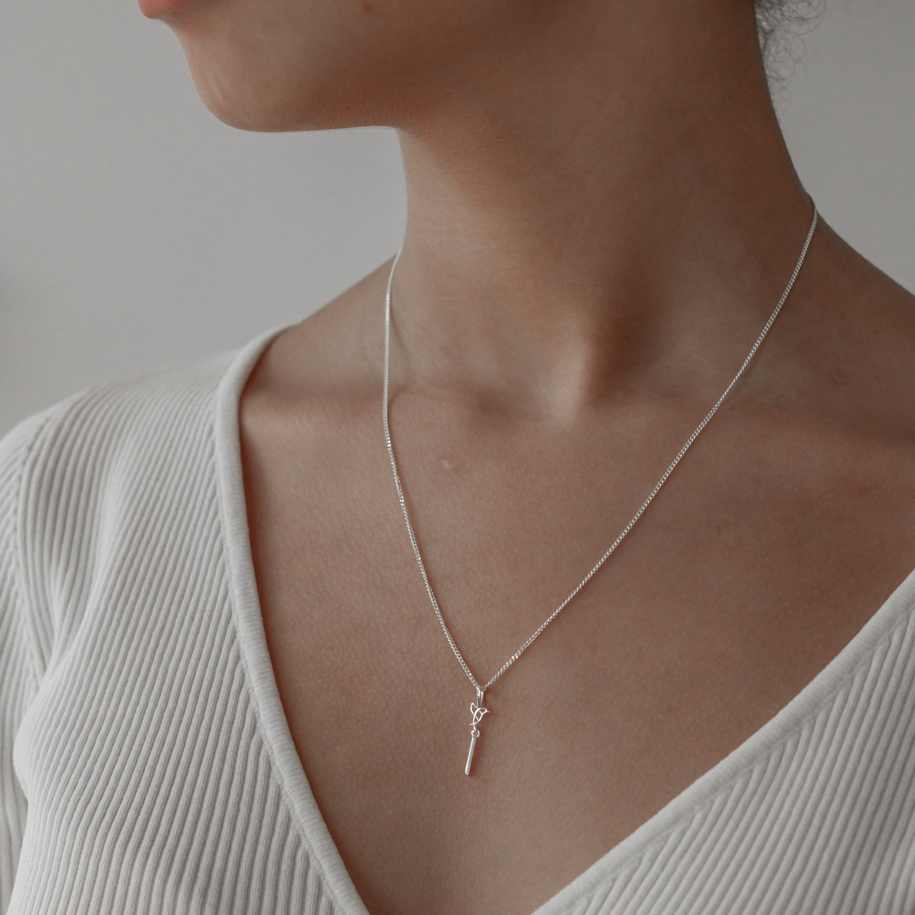 Colgante de mamá Iniciales del Ahora