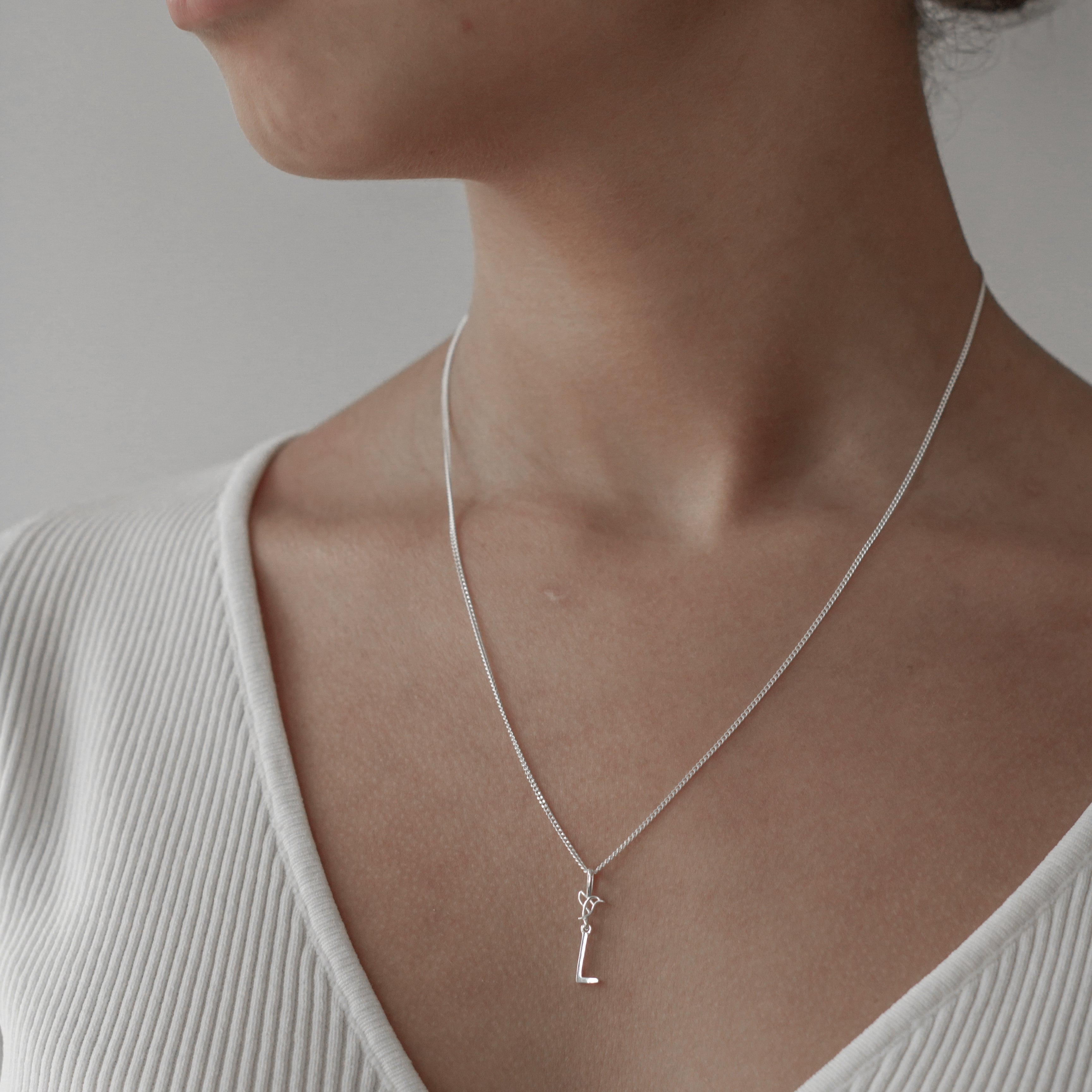 Colgante de mamá Iniciales del Ahora