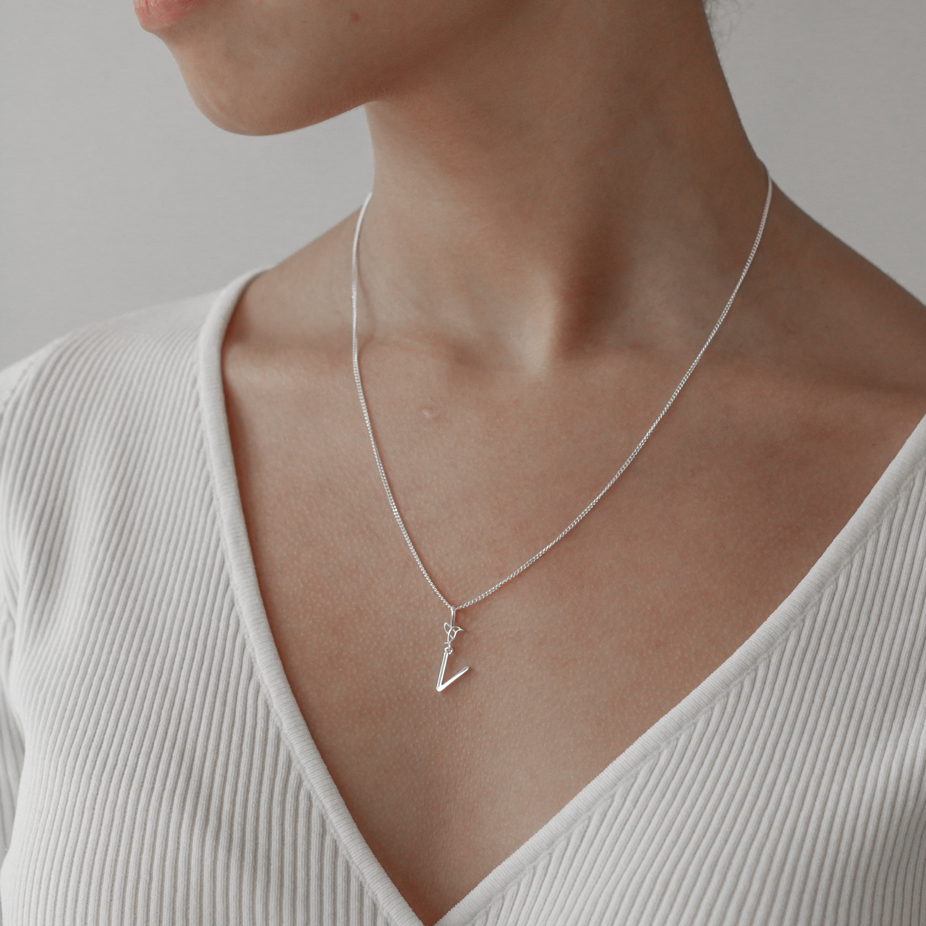 Colgante de mamá Iniciales del Ahora