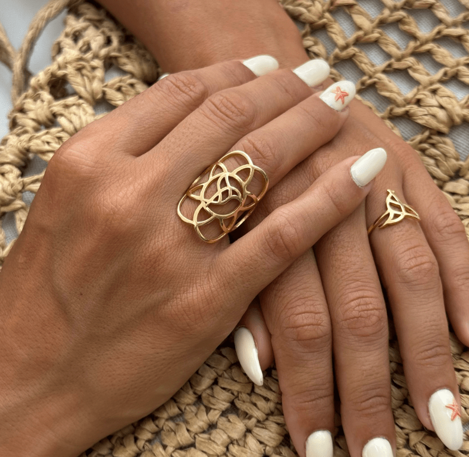 Anillo La Flor del Ahora - LOS AHORAS