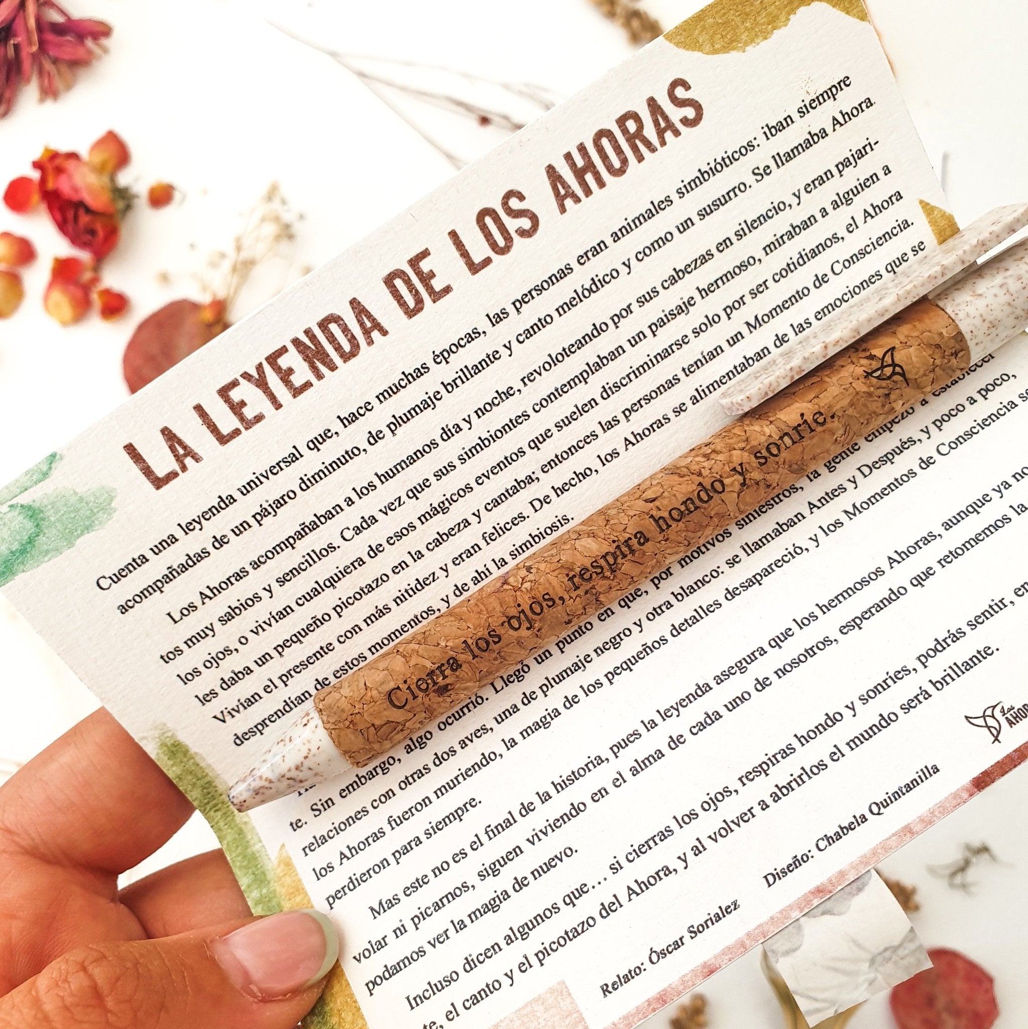 Bolígrafo de corcho - LOS AHORAS