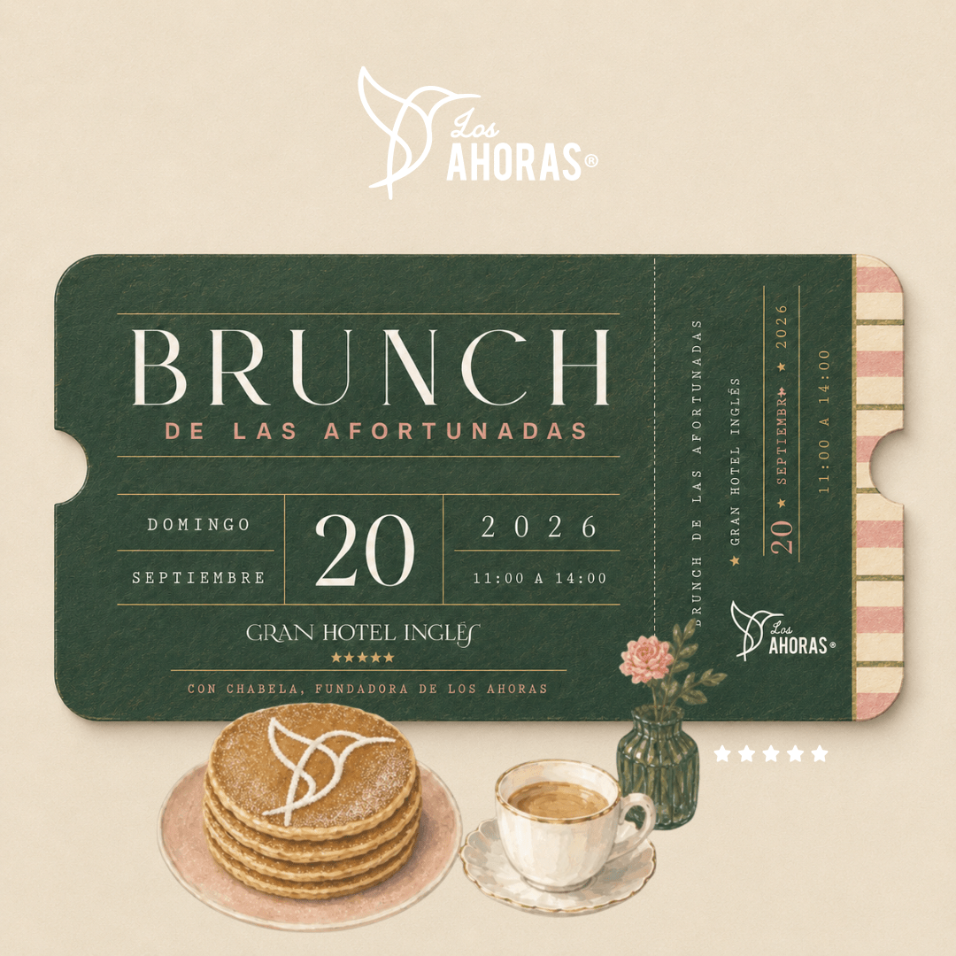 Brunch | Mujeres Afortunadas | Madrid | 20 Septiembre | Gran Hotel Inglés - LOS AHORAS