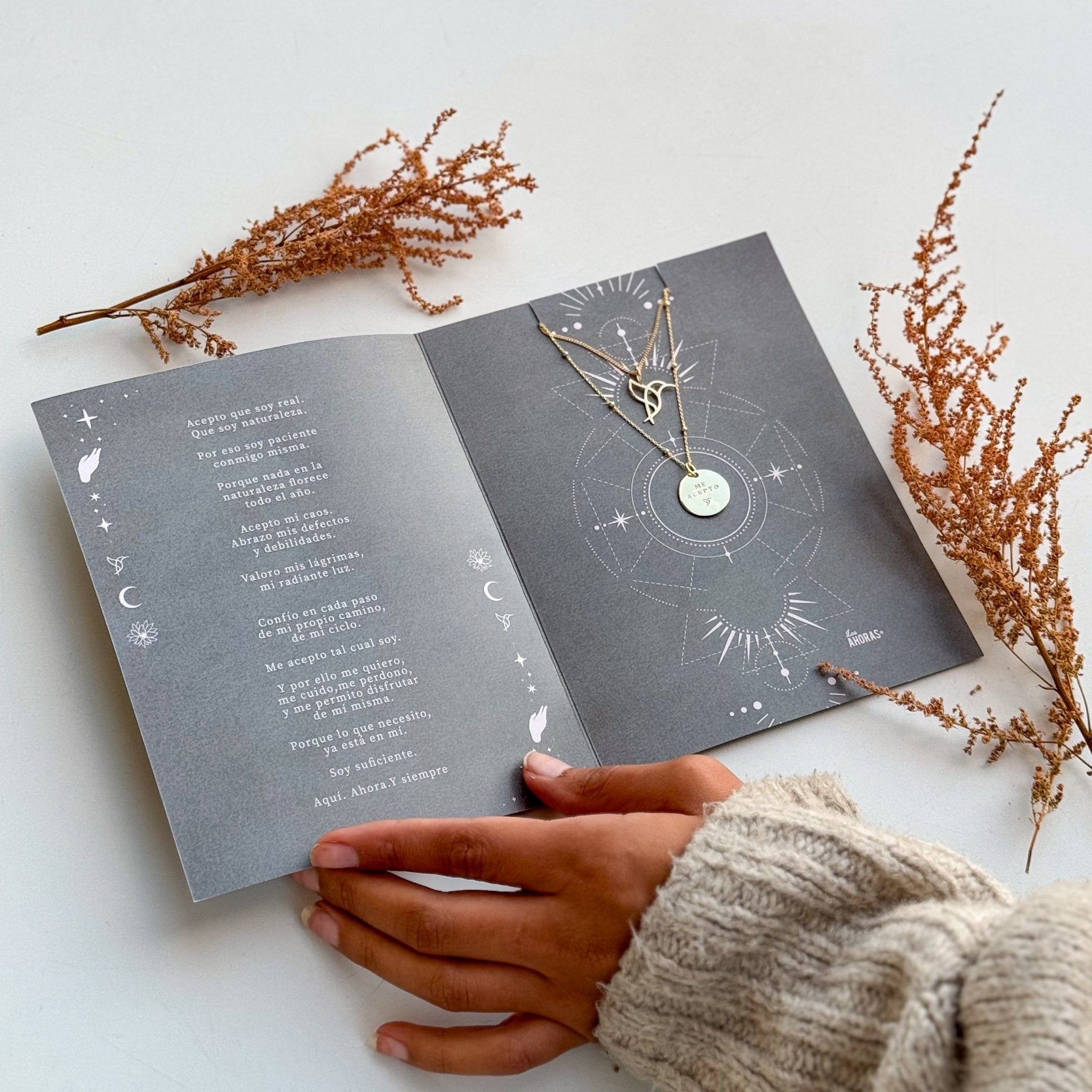 Colgante "Me acepto" Edición Navidad - LOS AHORAS