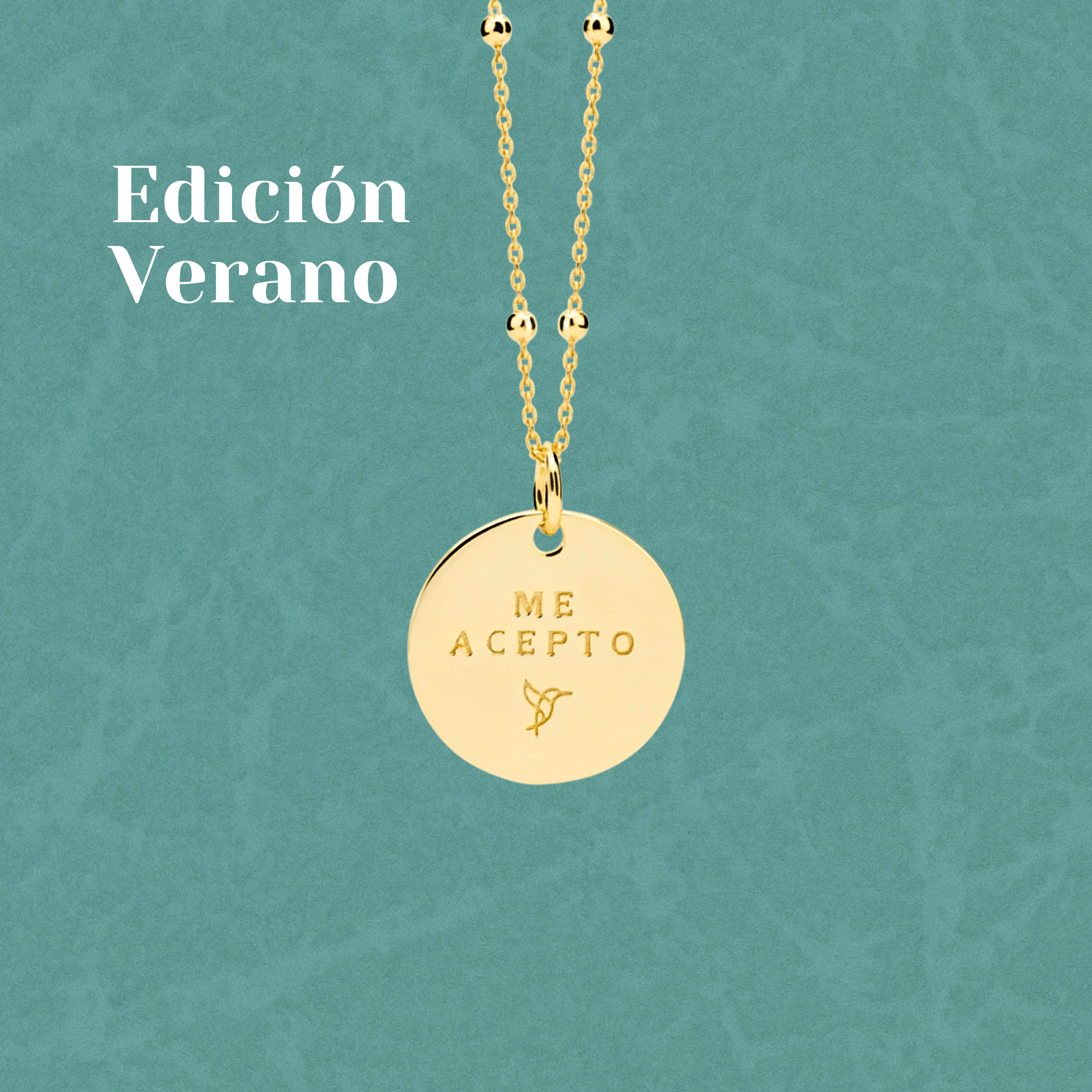 Colgante "Me acepto" Edición Verano - LOS AHORAS