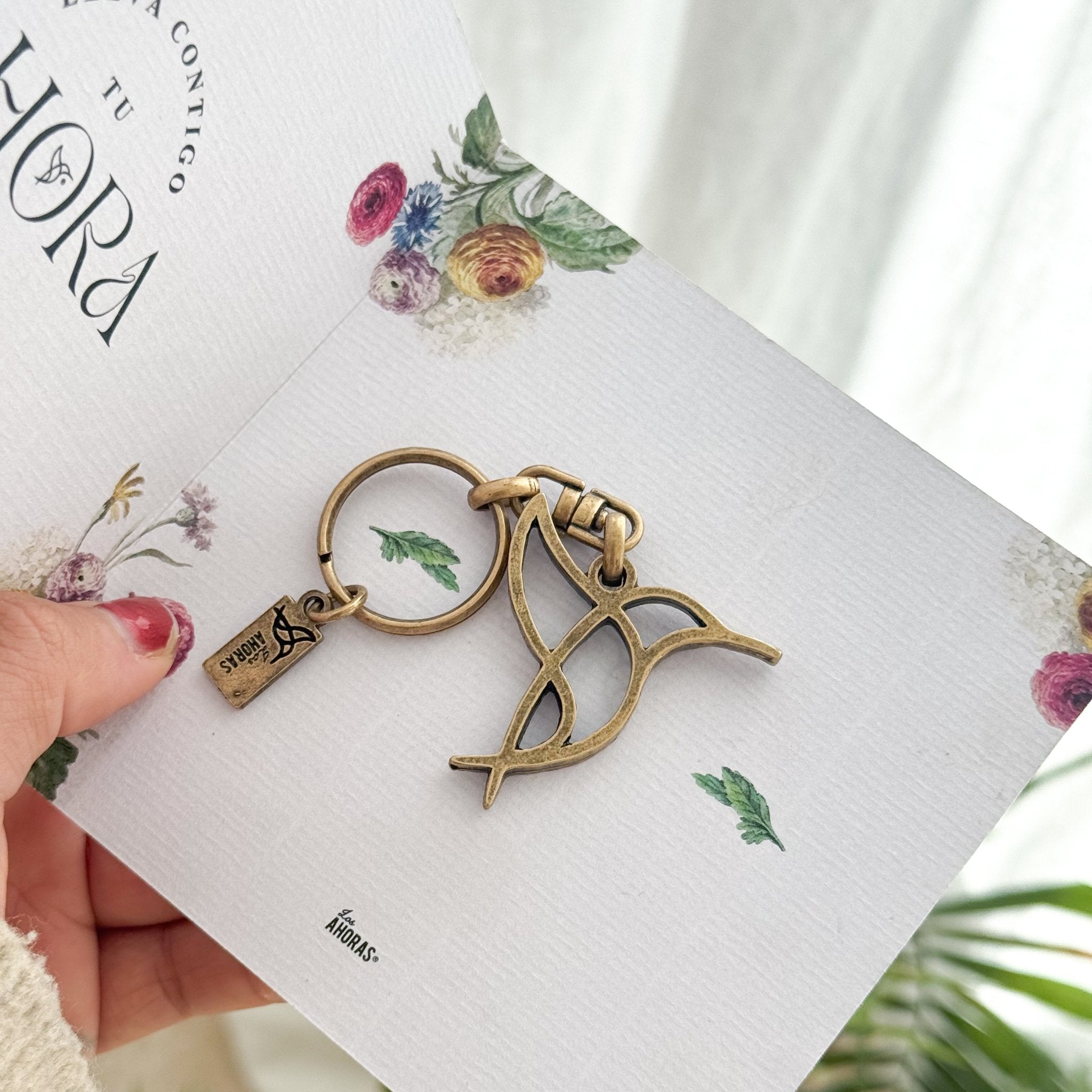 Llavero "Bienvenida Primavera" – Edición limitada - LOS AHORAS