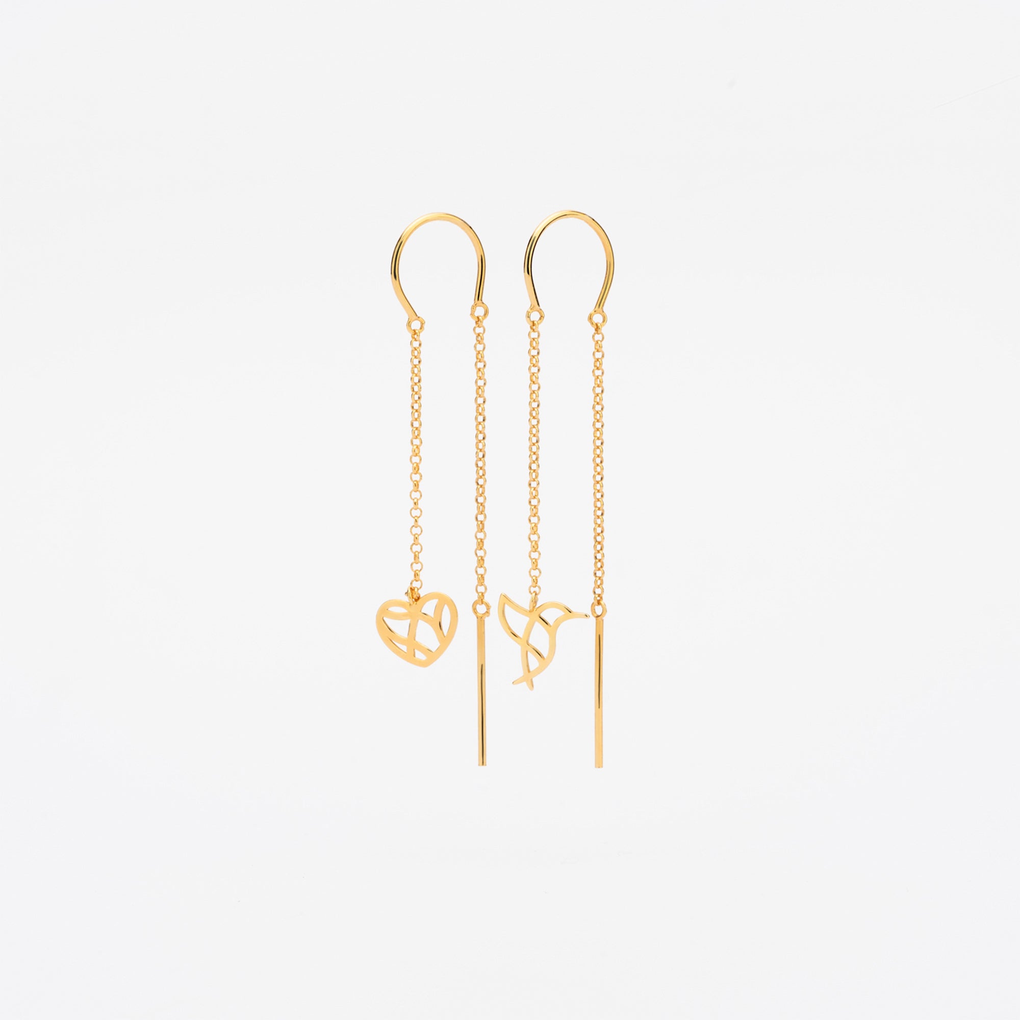 Pendientes del Ahora y Corazón *largos* - LOS AHORAS