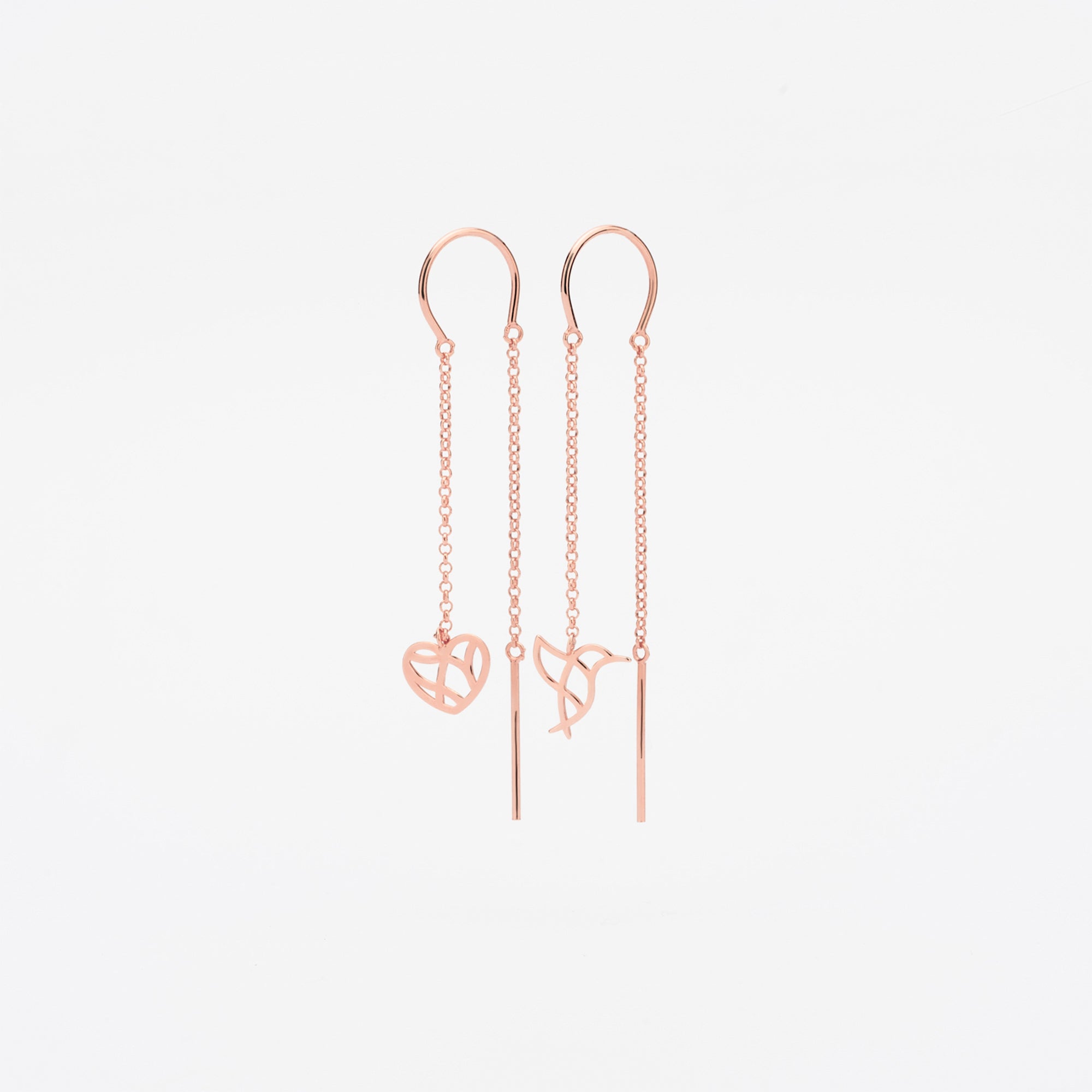 Pendientes del Ahora y Corazón *largos* - LOS AHORAS