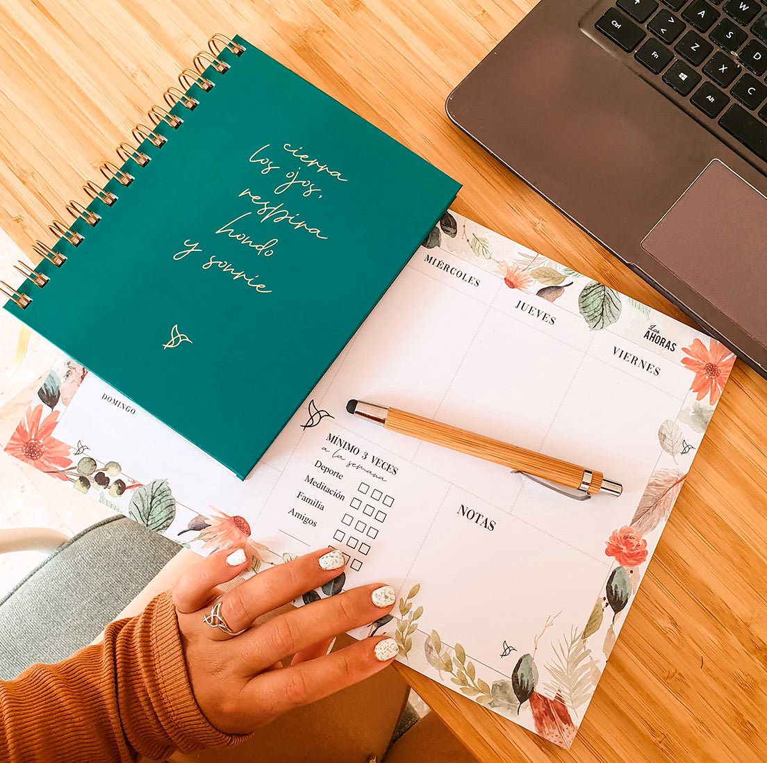 Planificador semanal - LOS AHORAS