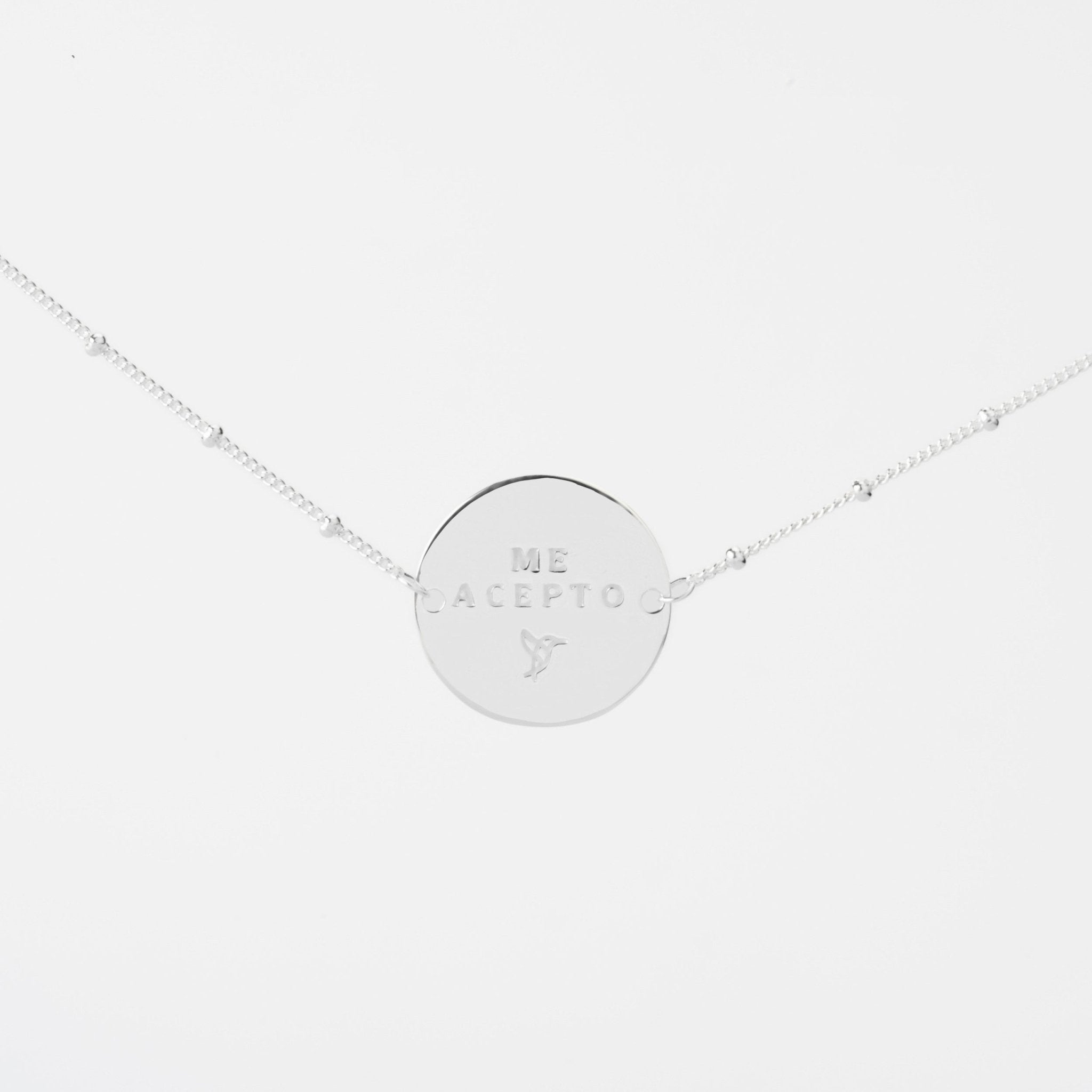 Pulsera "Me acepto Ahora y en todas mis fases" - LOS AHORAS