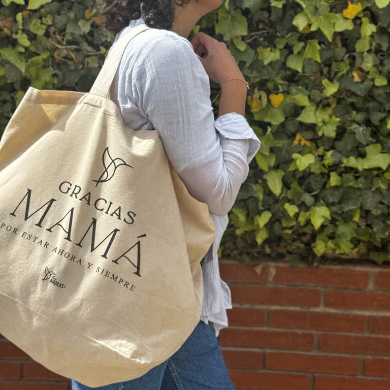 Tote bag "Gracias Mamá por estar aquí ahora y siempre" - LOS AHORAS