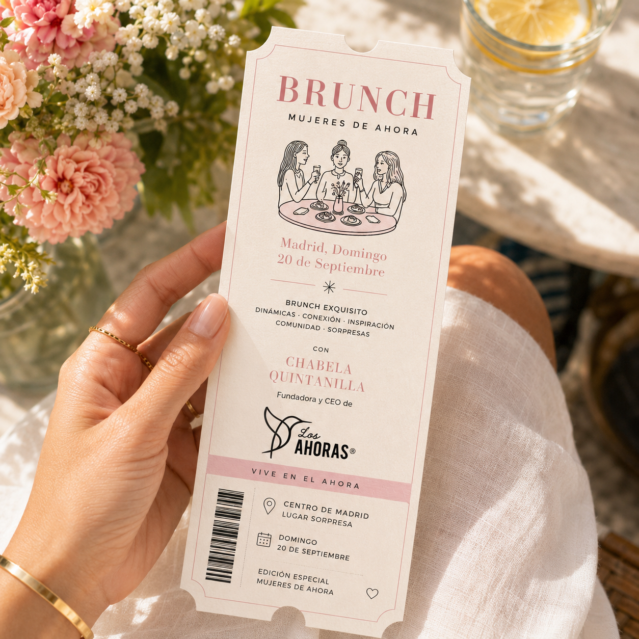 Brunch | Mujeres de Ahora | Madrid | 20 Septiembre