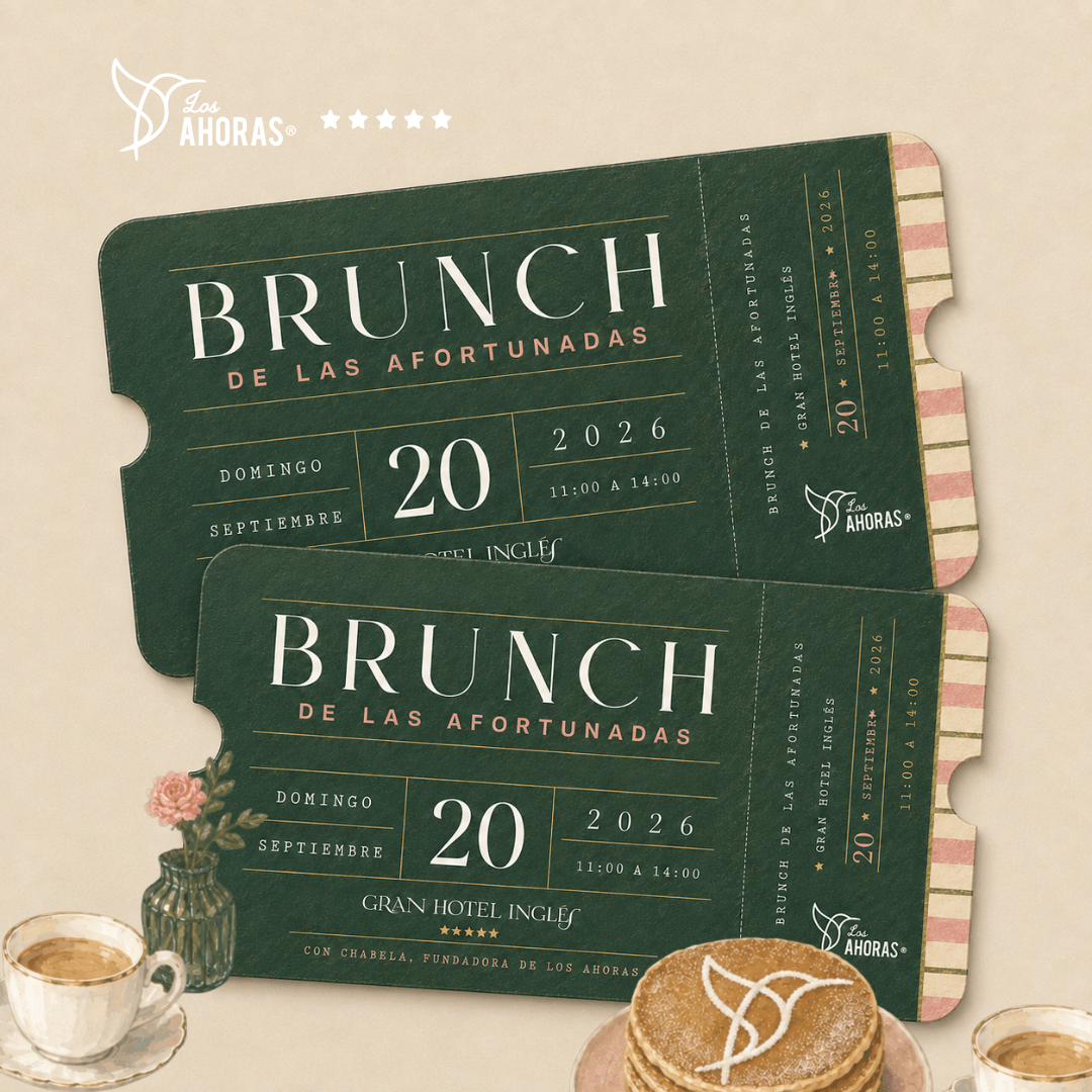 Brunch | Mujeres Afortunadas | Madrid | 20 Septiembre | Gran Hotel Inglés - LOS AHORAS