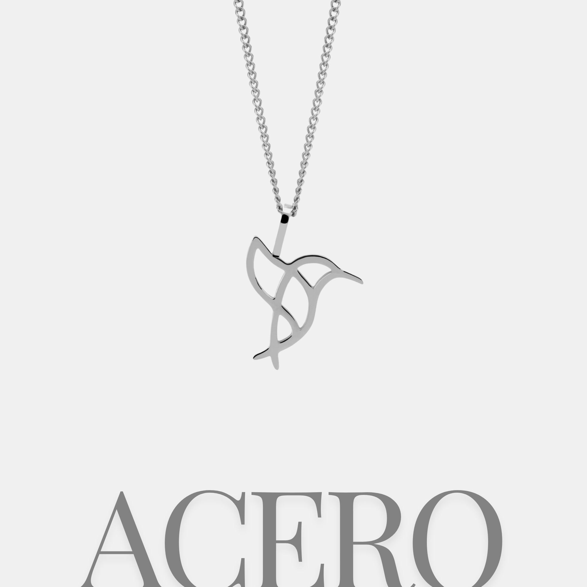 Colgante Ahora Infinito - acero inoxidable - LOS AHORAS