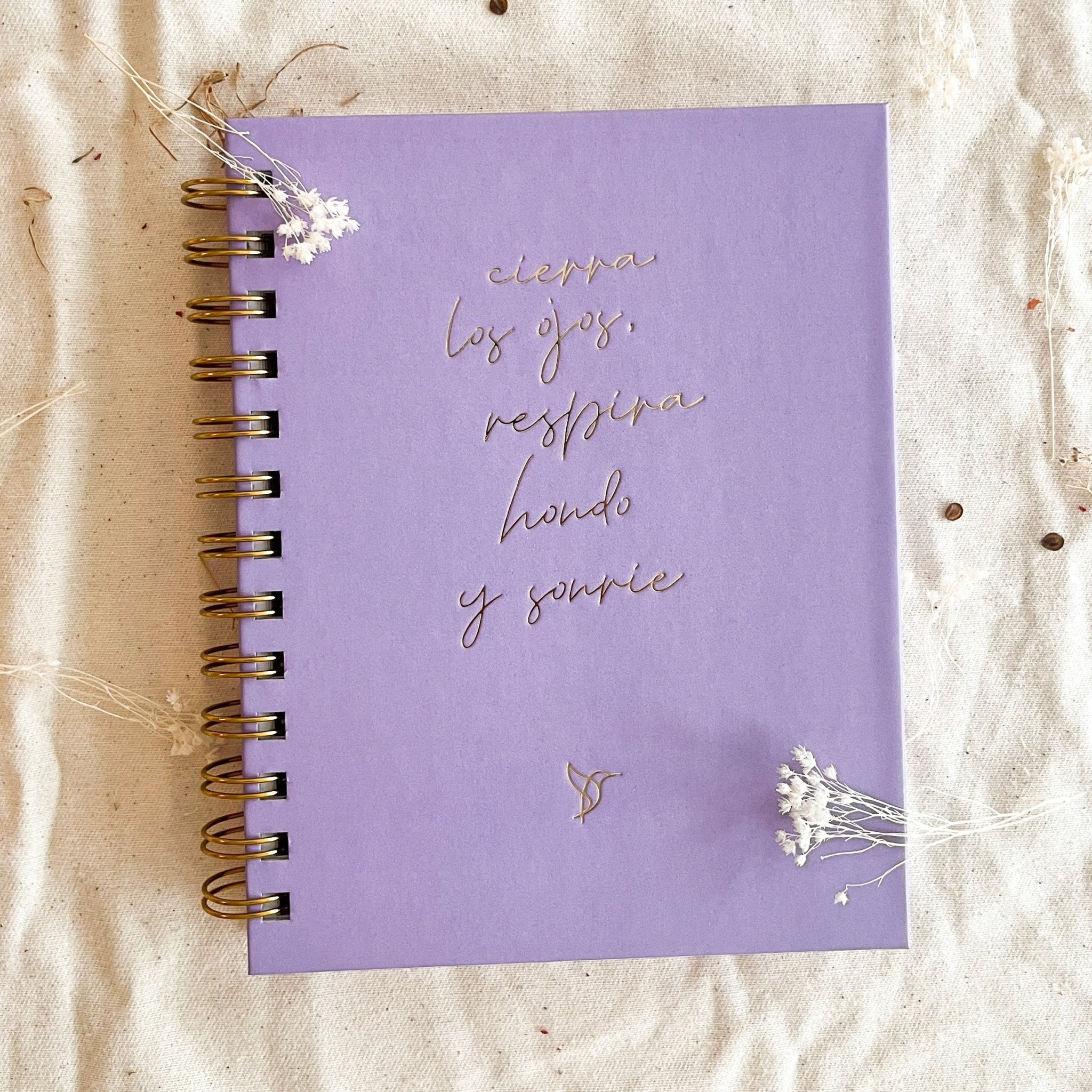 Cuaderno Journal 'VIOLETA' - LOS AHORAS