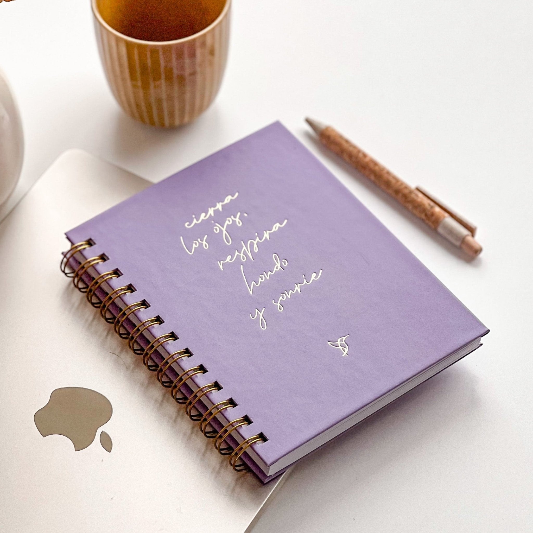 Cuaderno Journal 'VIOLETA' - LOS AHORAS