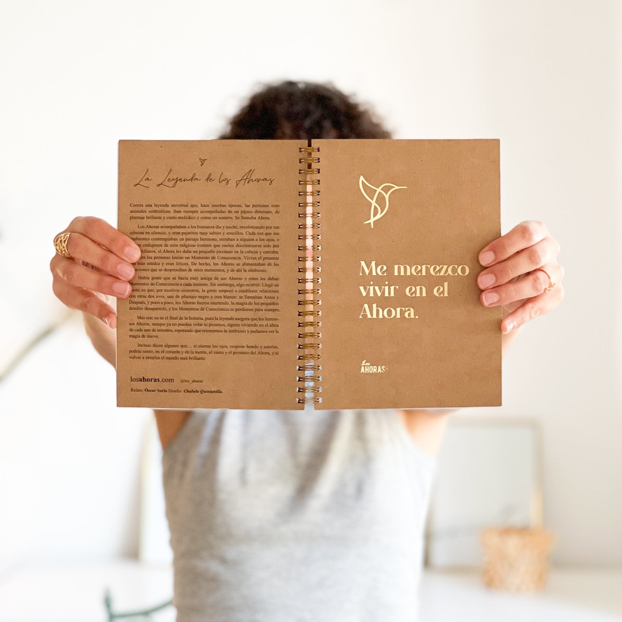 Cuaderno “Me merezco vivir en el Ahora” - LOS AHORAS