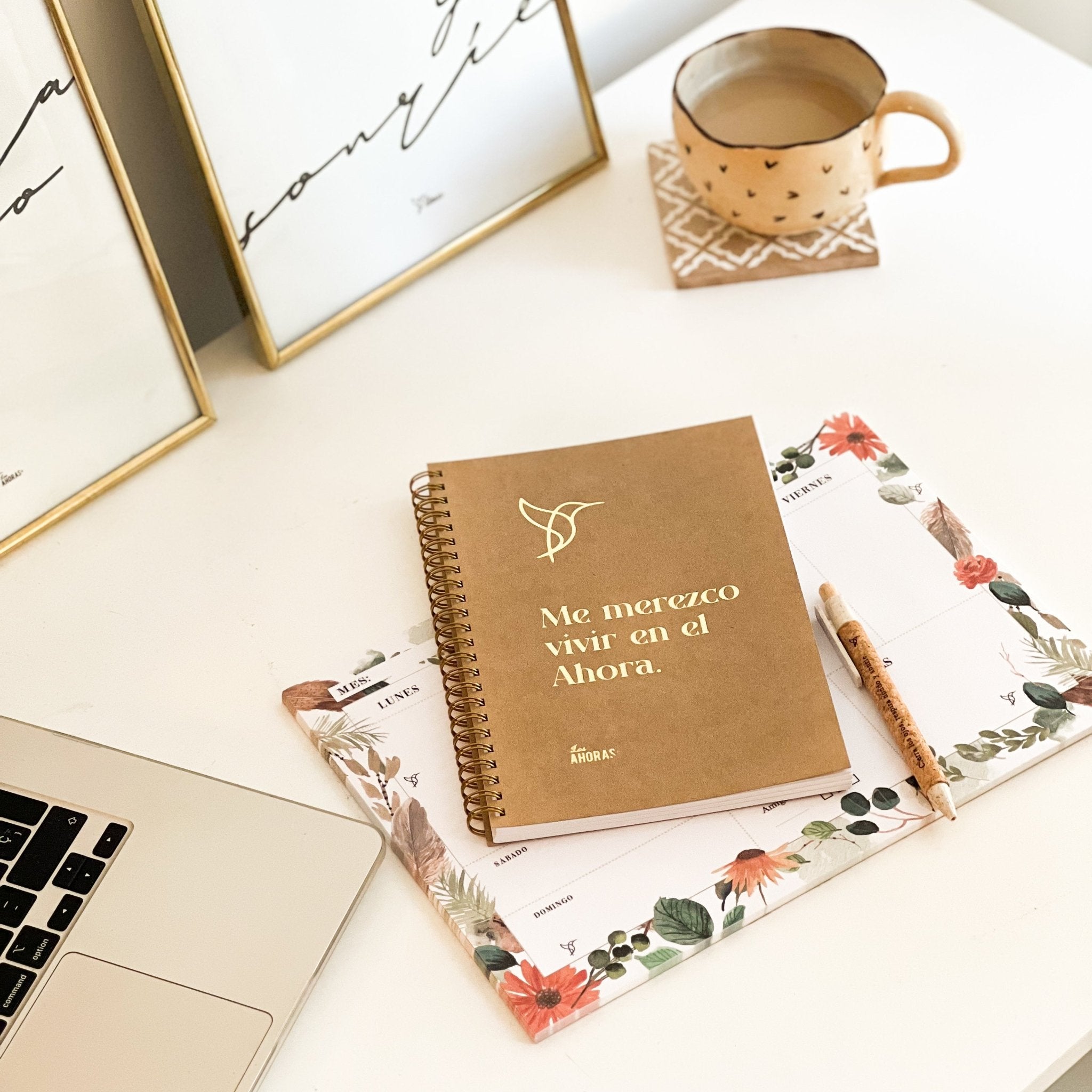 Cuaderno “Me merezco vivir en el Ahora” - LOS AHORAS