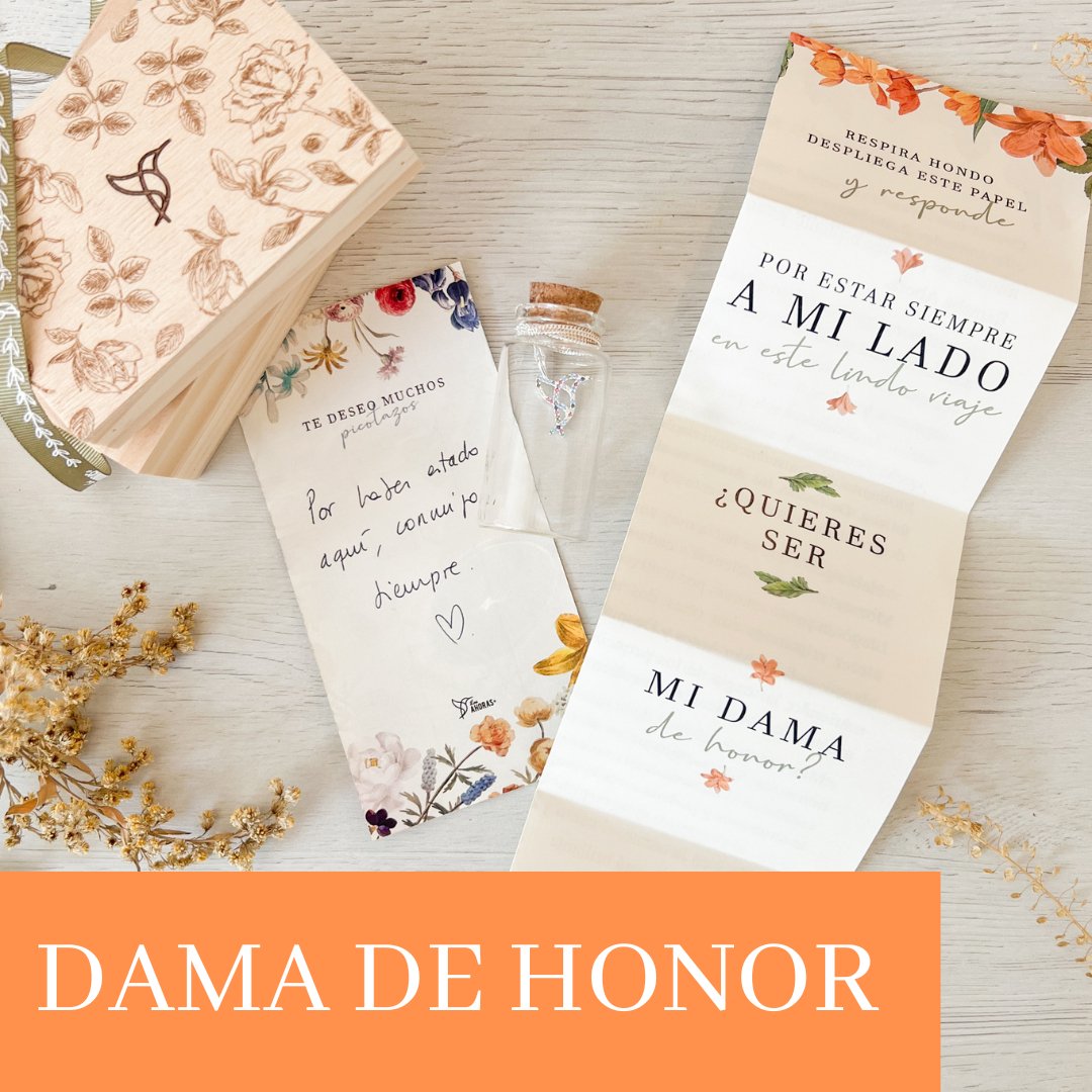 Regalo para DAMA de HONOR - LOS AHORAS